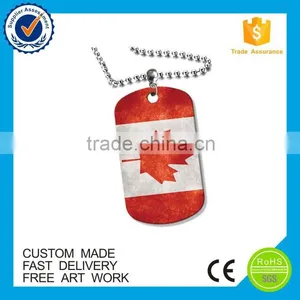 Double Side Logo Soft Enamel Tag Custom Metal Military Dog Tag thumbnail-4
