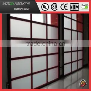 Wholesales 1.52*30m Decorative Glass Frosting Film With Self Adhesive PVC Glass Film thumbnail-1