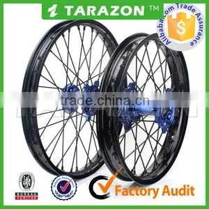 18 19 21 Inch Moto Cross Bike Aluminum Alloy Spoke Hub Wheels thumbnail-1