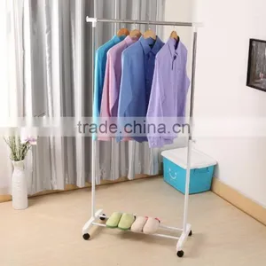 Stainless Steel Vertical Clothes Hanger Rack thumbnail-1
