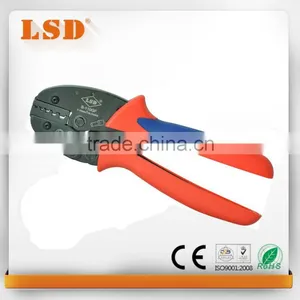 Hand Crimping Tools S-110GF for Crimp 1-10mm2 Wire-end Ferrules Ratchet Compression Crimping Tool thumbnail-1