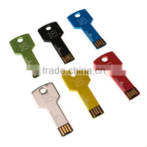 Key Shape USB 2.0 Flash Memory Stick Pen Drive High Qualtiy, Mini Gadgets Usb Stick Key Wholesale China thumbnail-1
