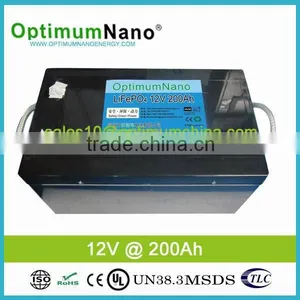 Long Lifecycle 12v 200ah Li-ion Battery for Solar Power System thumbnail-1