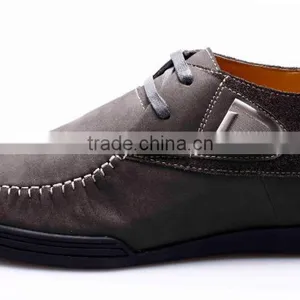 Latest 2016 100% Men Suede Leather Shoes thumbnail-5