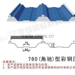Colored Corrugated Steel Plate thumbnail-1