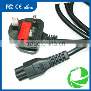 High Quality UK Power Cord With in Line Switch for British Market Power Supply Cord thumbnail-1