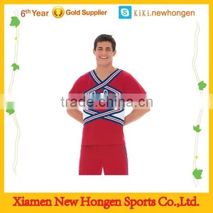 Custom Design Cheer Uniforms Cheerleading Uniform for Men thumbnail-1