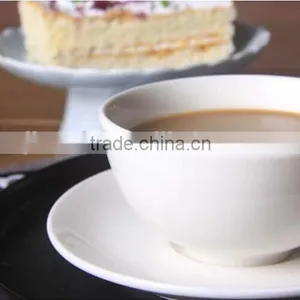 China Wholesale Bulk Ceramic Tea Cup and Saucer Set Modern Cafe Porcelain Cappuccino Coffee Cup and Saucer Set With Custom Logo thumbnail-5