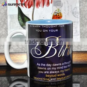 A Grade Sunmeta Directly Ceramic 11oz Blank Sublimation Color Mug thumbnail-2