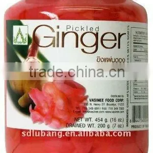 Pink Pickled Sushi Ginger 1kg in Jar thumbnail-1