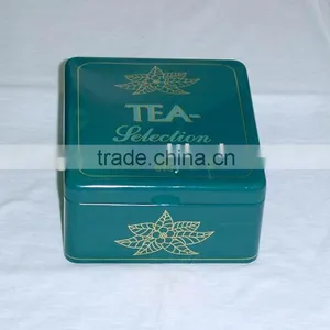 Tea Tin, Green Tea Can, Coffee Tin Can thumbnail-1