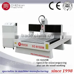 CHENCAN CNC Natural Stone Carving Router Machines With Dust Collector Also Can do Wood Engraving CC-S1325B thumbnail-1