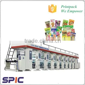 Automatic 10 Color Rotogravure Printing Machine Price in China thumbnail-1