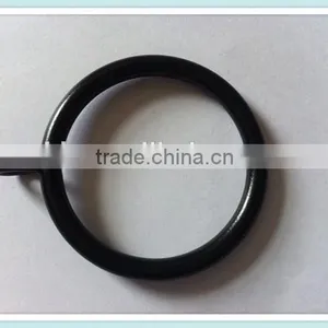 America Style 2'' Iron Black Curtain Ring With Metal Eyelet Curtain Rings thumbnail-1