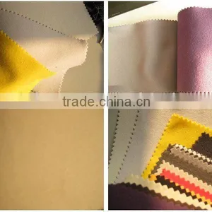 100% Polyester 1.0mm Knitting Fabric for Coating,base Fabric of Artificial Leather thumbnail-1