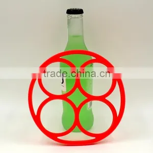 Kitchen Hot Pot Heat-resistant Silicone Mat/silicone Trivet Pot Holder thumbnail-3