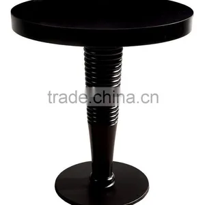 Minimalist Elegant Living Room Furniture Round Wooden Coffee Table Design thumbnail-1