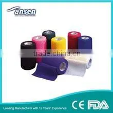 Surgical Colourful High Quality Self-adhesive Elastic Cohesive Bandage for Medical Use thumbnail-4