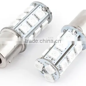 RV LED Light Interior Lamp 12V DC Car 1157 18 LED 5050 SMD Brake Reversing Light Bulb Red Light thumbnail-1