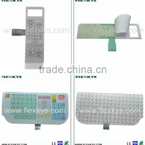 OEM Flat Keys Membrane Keypad With Technical Support for Microwave Oven thumbnail-6
