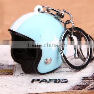 New Motorcycle Helmet Custom Keychain Horseman Keychain Helmet Keychain thumbnail-5