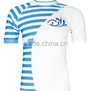 (Hot Selling)Men's Shorty UPF 50+ Sun Protection Rash Vest thumbnail-1