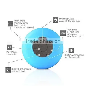 Portable Bluetooth Shower Stereo Speaker With Waterproof & Suction Cup thumbnail-3