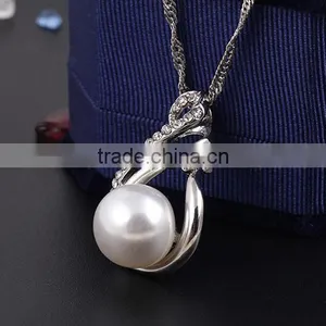 Small Order China Wholesale Necklace With Pearl Earring Gold 3pcs Jewelry Set Korean thumbnail-6