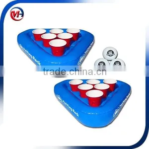 Inflatable Beer Pong Rack/Pool Pong Rack Floating /Beer Pong Set thumbnail-1