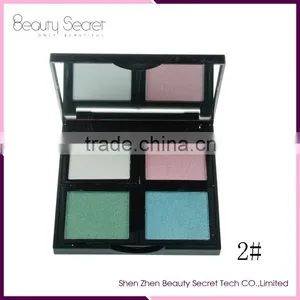 Multi-colored Shimmer Eyeshadow Palette Makeup Romantic Color Eye Shadow thumbnail-2