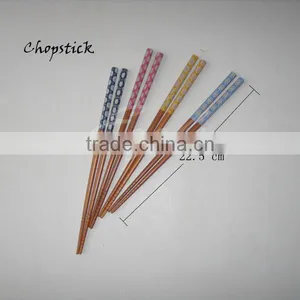 Color Reusable Painting Bamboo Chopsticks thumbnail-2