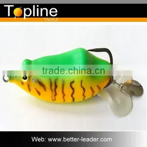 Frog Fishing Lure With 2 Sharp Hooks thumbnail-2