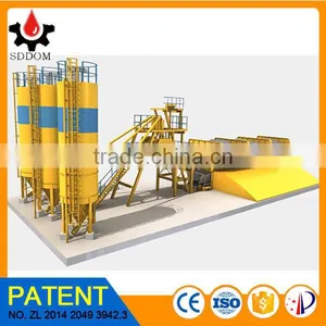 HZS90 Concrete Batching Plant With Spare Parts for Free thumbnail-1