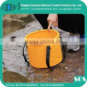 500D PVC Folding Bucket for Fishing,water Games and Garden thumbnail-1