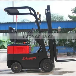 CPD075 Factory Price 750kg 48V 140Ah Mini Electric Manual Forklift thumbnail-3