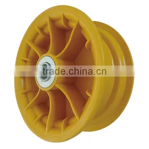 Standard Wheelbarrow Steel Zinc and Plastic Rim 4.00-8 thumbnail-6
