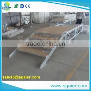 Fashion 4ftx8ft Aluminum Stage Deck Festival Stage Hire From Sgaier thumbnail-3