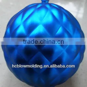 OEM Blow Molding Plastic Large Christmas Balls Plastic Christmas Shinny Ball thumbnail-5