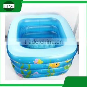 Colorful Large Baby Inflatable Square Swimming Pool thumbnail-2
