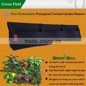 Green Field PVC Back up Degradable Felt Vertical Planters thumbnail-1