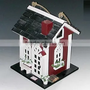 Wooden Bird House thumbnail-1