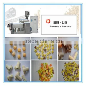 Stainless Steel Delicious Extrusion Food Equipment Inflating Food Production Line thumbnail-2