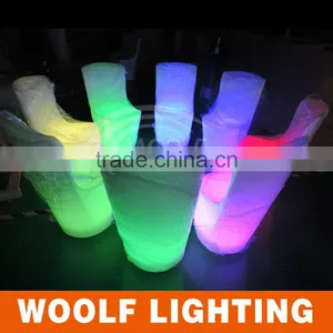2014 Hot !!! Color Changing Rechargeable Led Furniture Led Dinner Chair thumbnail-4