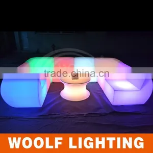 Outdoor Rechargeable LED Modern Leisure Illuminated Patio Furniture thumbnail-4