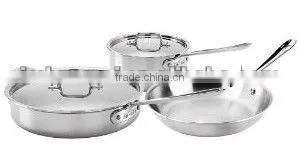 5pcs Stainless Steel Cookware Set thumbnail-1