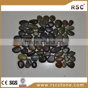 Dark Colors Perfect Pebble Stone , River Stone Pebble Stone Mesh thumbnail-1