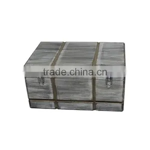 Top Quality Home Storage Boxes Customized Antique Style Pine Wood Box thumbnail-5