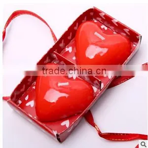 Wedding or Confession Heart Design Candle thumbnail-2