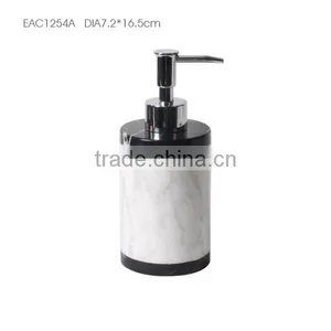 Best Selling Products Black and White Marble Bathroom Accessories Set thumbnail-2