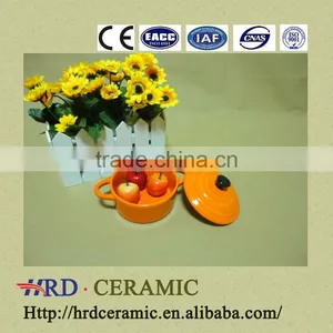 Wholesale Daily Use Round Porcelain With Lid Ceramic Bakeware thumbnail-1